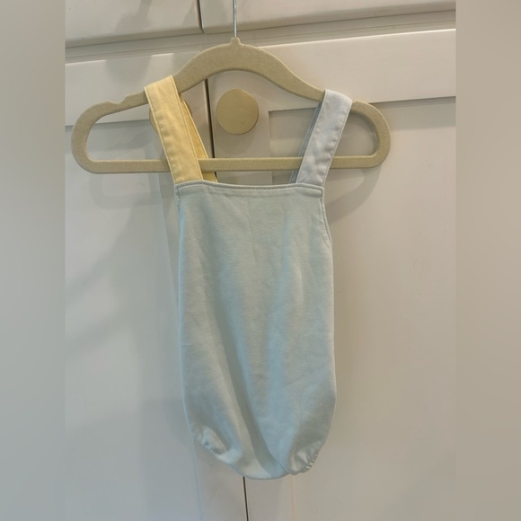 The Beaufort Bonnet Company Other - The Beaufort Bonnet Company Light Blue and Yellow sunsuit! 6-12 months! Adorable